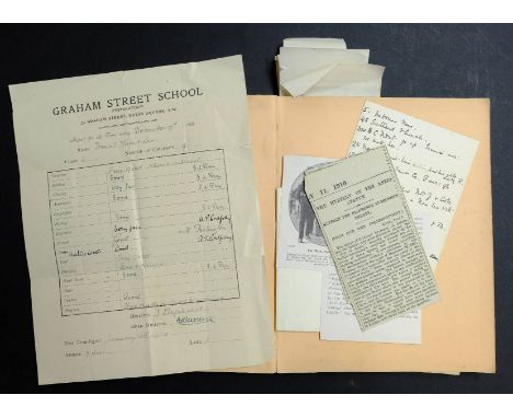 Anti-Suffrage Movement. A manuscript diary and scrapbook kept by A[lbinia] G[race] Yate-Lee, April 1908 to March 1909,  ruled