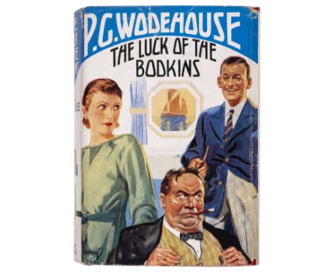 Wodehouse (P.G.). The Luck of the Bodkins, 1st edition, 1935, advertisements at rear, one or two light spots, original red cl