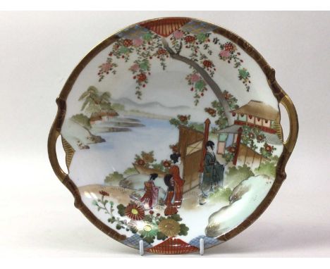 GROUP OF CERAMICS, including a Noritake dish, a Noritake soup bowl, a Noritake butter dish and other ceramics