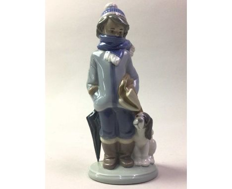 GROUP OF LLADRO FIGURES, AND THREE GOBEL FIGURES including Follow Me 5722, Boy From Madrid 4898, Cat Nap 5640 and othersQty: 
