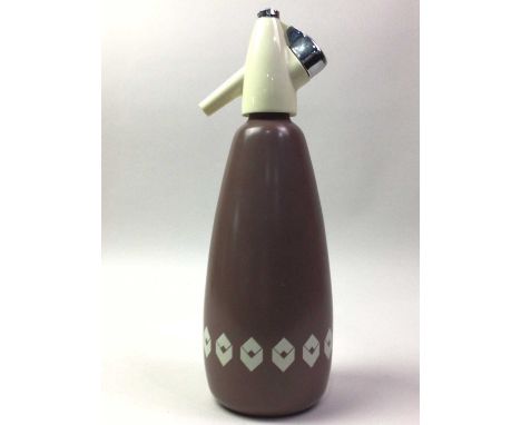 BOC SODA SYPHON, AND OTHER ITEMS  including desk lamp, ceramics and silver plated flatware