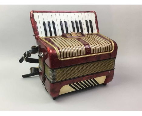 HOHNER ACCORDION, named La Divina', in carry bag