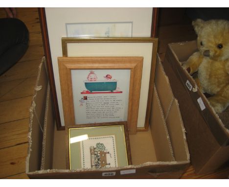 Needlework Tapestry^ Bathroom Print Etc