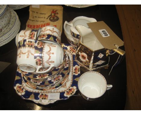 Ironstone Part Tea Service &amp; Jug