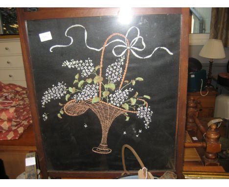 Tapestry Fire Screen 