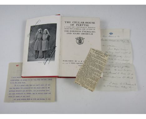The Cellar-House of Pervyse, a tale of uncommon things from the journals and letters of the Baroness T'Serclaes and Mairi Chi