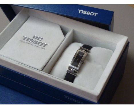 A 2004 lady's Tissot Equi-T wrist watch, boxed with papers and warranty card
