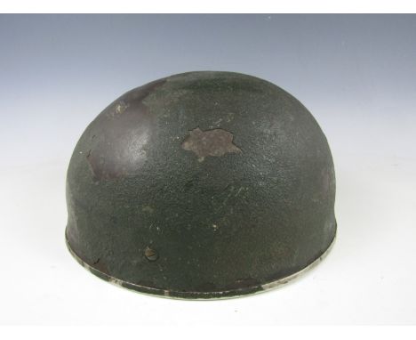 A 1944 dated British Army airborne troops' Mk II steel helmet, size 7 5/8