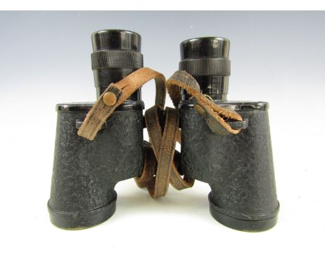 A set of Second World War Canadian Army 6 x 30 prismatic binoculars, dated 1944
