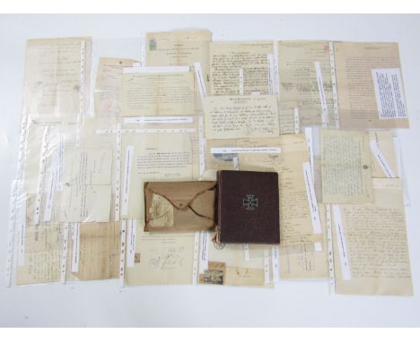 An extensive Great War German photographic and document archive pertaining to Imperial German Army officer Moritz Lehfeldt, a