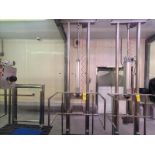 Lacal Technologies Pneumatic Platform Lift, platform approx. 48.5 in. x 35 in., stainless steel