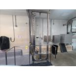 Lacal Technologies Pneumatic Platform Lift, platform approx. 80 in. x 34.5 in., w/foot pedal switch,