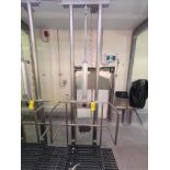 Lacal Technologies Pneumatic Platform Lift, platform approx. 48.5 in. x 35 in., w/foot pedal switch,