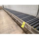 Roller Conveyor, approx. 49 ft. 3 in. x 22 in [Loc. Packaging Department]