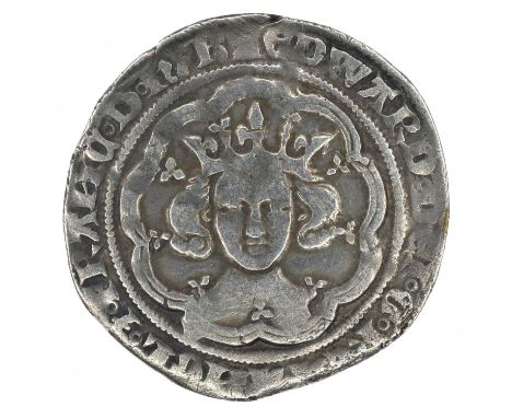 King Edward III (1327-77), Groat, Pre-treaty period, 1351-61. King Edward III (1327-77), Groat, Pre-treaty period, 1351-61, L