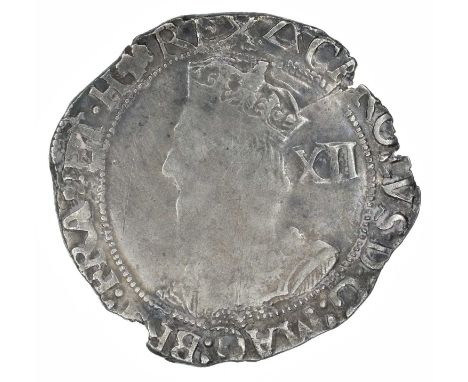 King Charles I, Shillings (2). Two King Charles I, Shillings, Tower Mint under Charles I, Triangle mintmark 1639-40, CAROLVS 