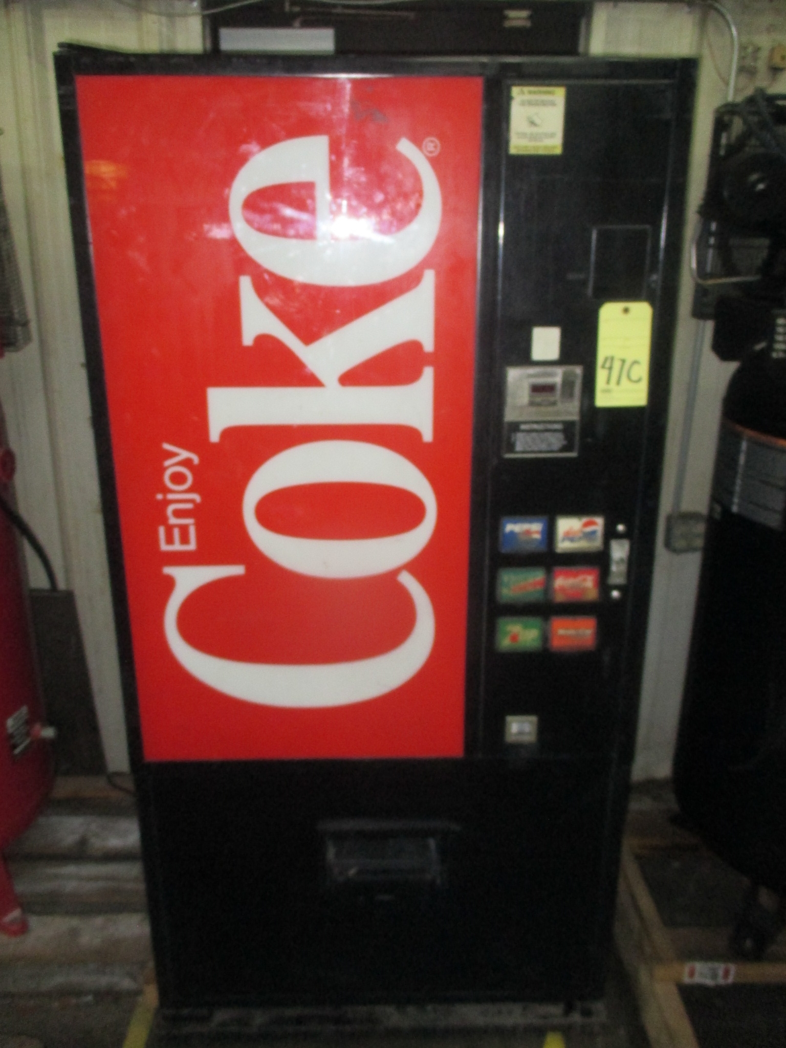 COKE VENDING MACHINE