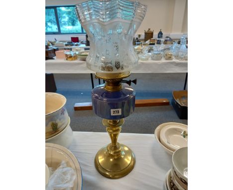 BRASS OIL LAMP