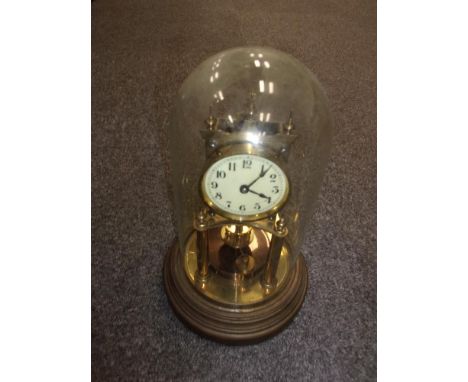 EARLY 20TH CENTURY DOMED MANTLE CLOCK