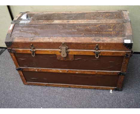 A dome top trunk