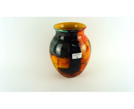 A Poole pottery vase