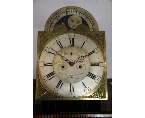 A George III mahogany eight day longcase clock by Benjamin Peers of Chester - in need of extensive restoration, NOT SUBJECT T