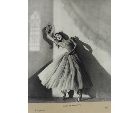 HASKELL (A), BALLET CAMERA STUDIES BY GORDON ANTHONY, signed by Arnold Haskell at the end of the preface and dated July 1952,