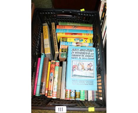 Collection of assorted Vintage Children's books inc. Alices Adventures in Wonderland by Lewis Carroll, Enid Blyton etc 