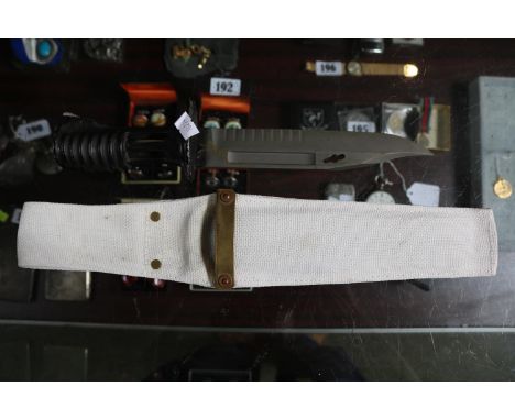 SA80 Bayonet in Scabbard 