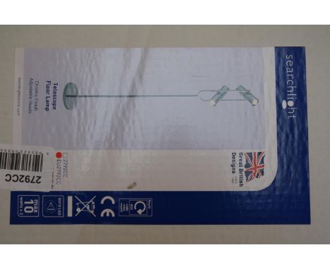 Boxed Searchlight Telescope Floor Lamp 