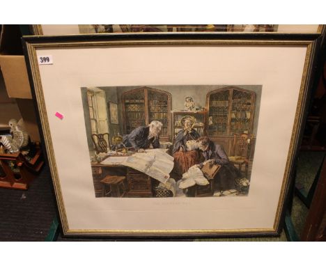 Walter Dendy Sadler (1854 - 1923) A Right of Way Print