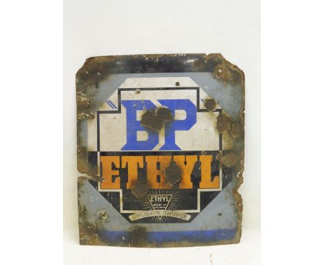 A BP Ethyl enamel sign, 21 x 24".