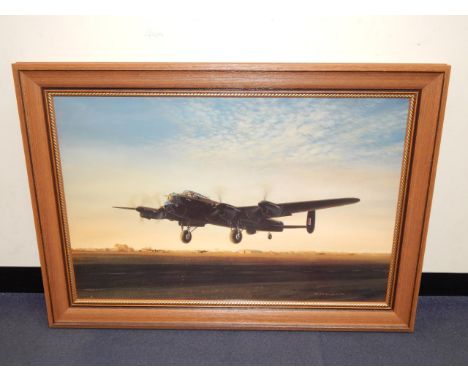 Gerald Coulson (British 20thC), Lancaster Lift Off, print, 49.5cm x 75cm.