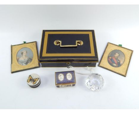 A Halcyon Days enamel box,  commemorating the Marriage of HRH The Prince of Wales and the Lady Diana Spencer, 29th July 1981,