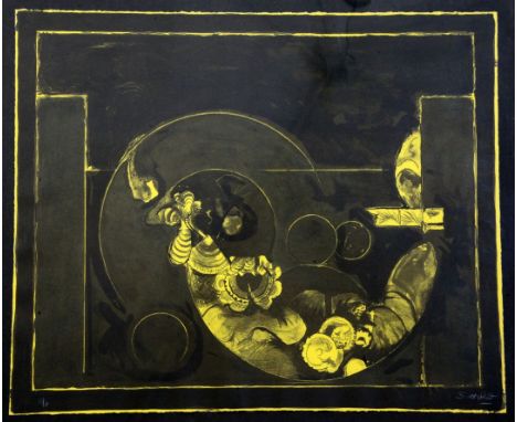 § Graham Sutherland (1903-1980)limited edition lithograph,Life on Wood, (not in Tassi),signed in pencil, 74/90,21.5 x 25.25in