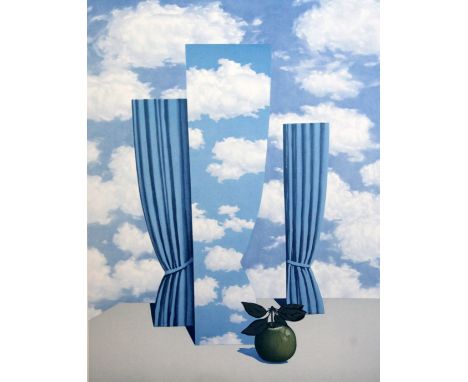 After René Magritte (1898-1967)limited edition colour lithograph,Le Beau Monde, (from La Philosophie et la Peinture de Rene M