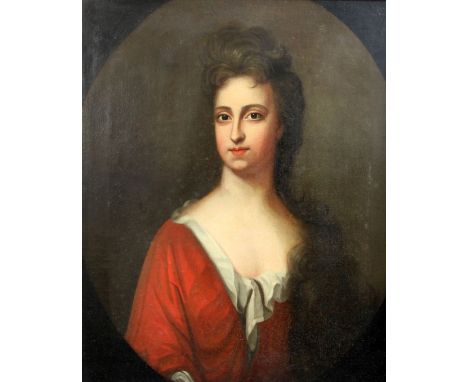 Circle of Sir Godfrey Kneller (1646-1723)oil on canvas,Portrait of Mary Knight, daughter of J. Rokeby and wife of Alexander K