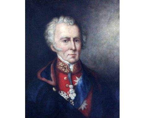 Circle of Sir George Hayteroil on canvas,Portrait of the Duke of Wellington,24 x 20in.