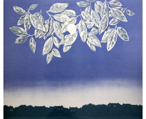 After René Magritte (1898-1967)limited edition colour lithograph,La Page Blanche (from La Philosophie et la Peinture de Rene 