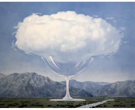 After René Magritte (1898-1967)limited edition colour lithograph,Corde Sensible (The Sensitive Chord), 1979, published by Art