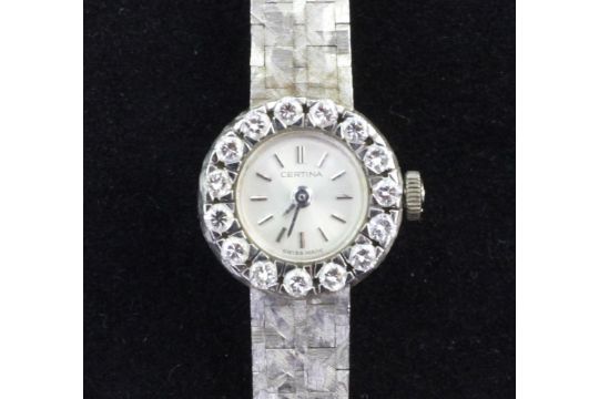 certina diamond watch