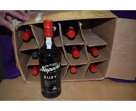 Twelve Bottles of Niepoort Ruby Port