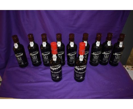 Nine 375ml Bottles of Niepoort LBV 1999 Port Bottled in 2003 and Two 375ml Bottles of Niepoort Vintage Character