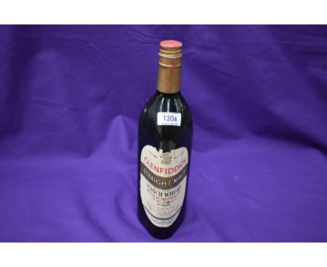 A Bottle of Glenfiddich Straight Malt Scotch Whisky, bottled at the distillery, William Grant &amp; Sons, Dufftown, 26 2/3 fl