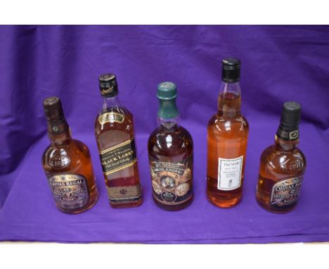 A Bottle of The Gordon Highlanders Rich Mellow Scotch Whisky, 70cl, 40% vol, A Bottle of Tanners Peaty Creag Old Scotch Whisk