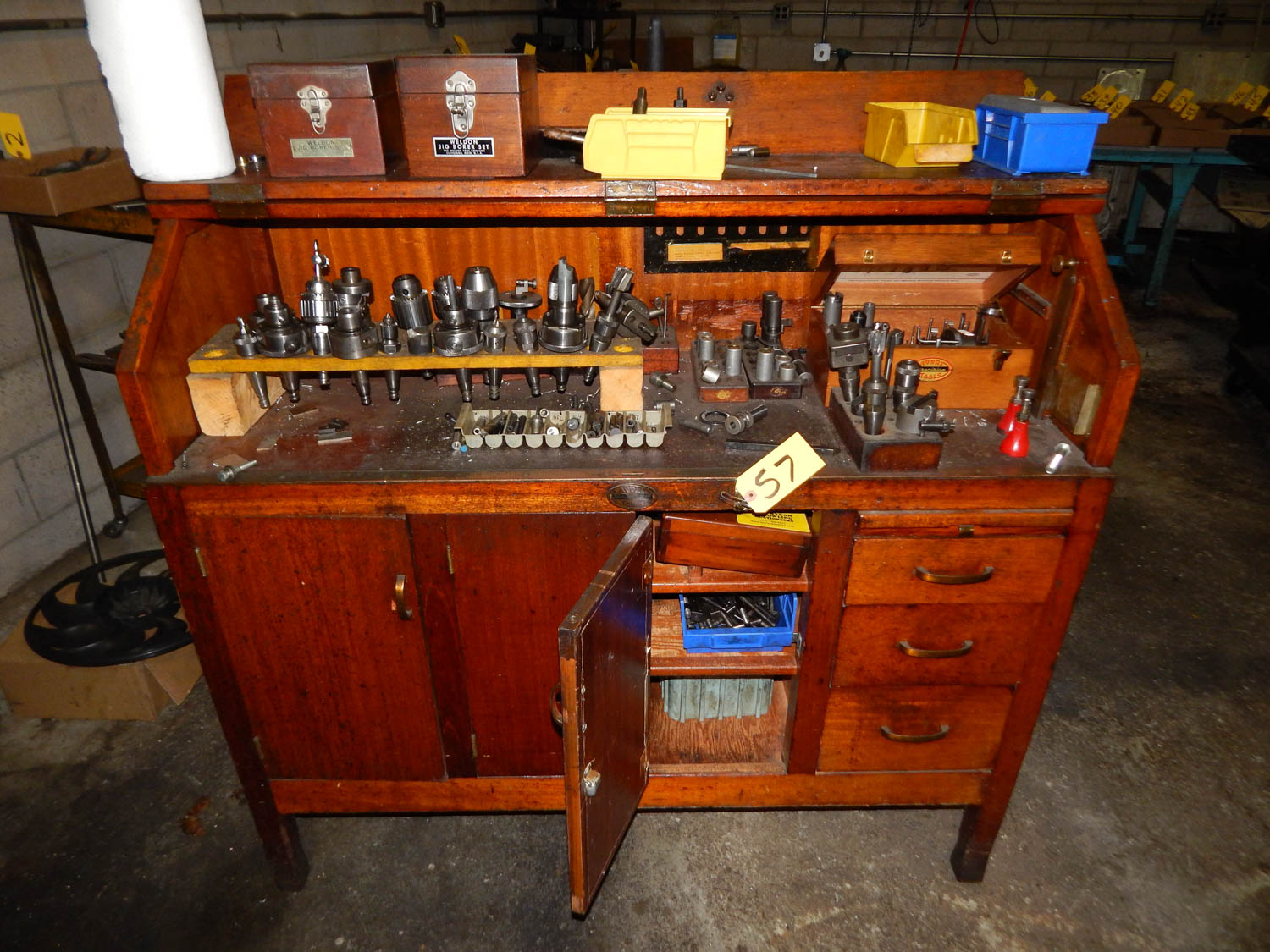 MOORE WOOD WITH JIG BORER TOOLING