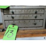 (Lot) Huot Drill Cabinets w/ Drill