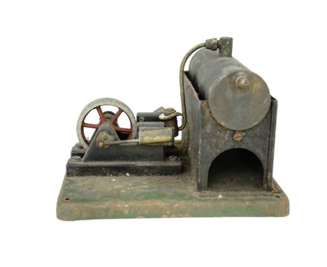 A live steam model stationary engine 