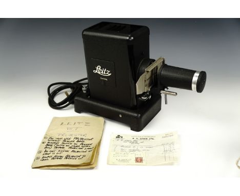 A 1950s Leitz projector