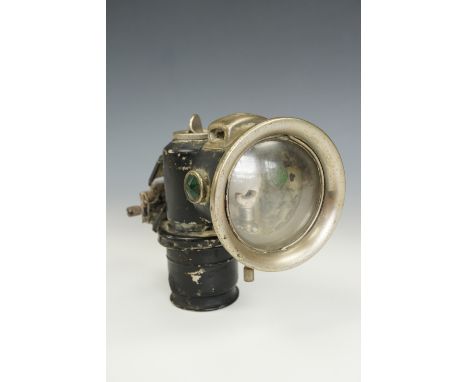 An early 20th Century Lucas Calcia Cadet bicycle lamp